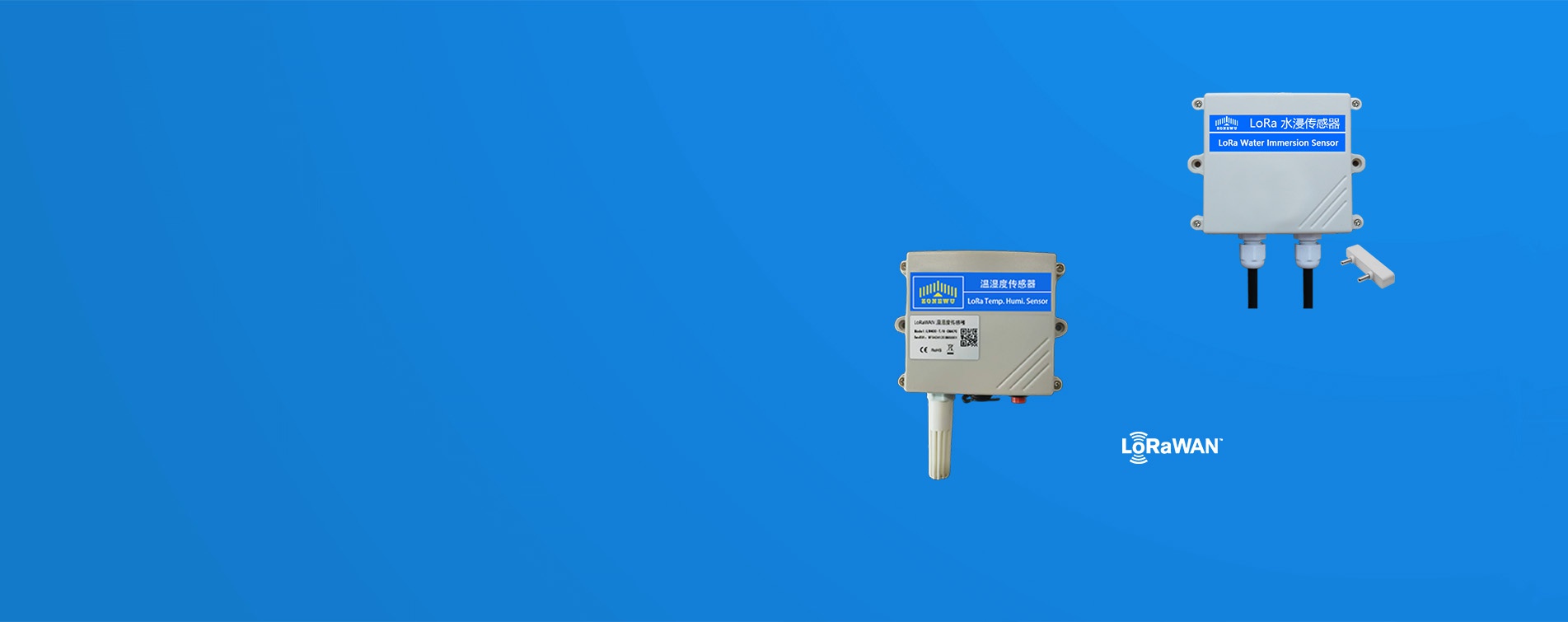 LoRaWAN Data Center Environment Monitoring Sensor