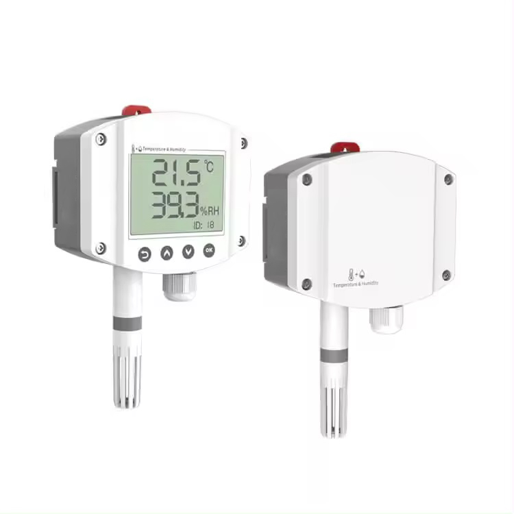 Industrial LCD display temperature and humidity sensor